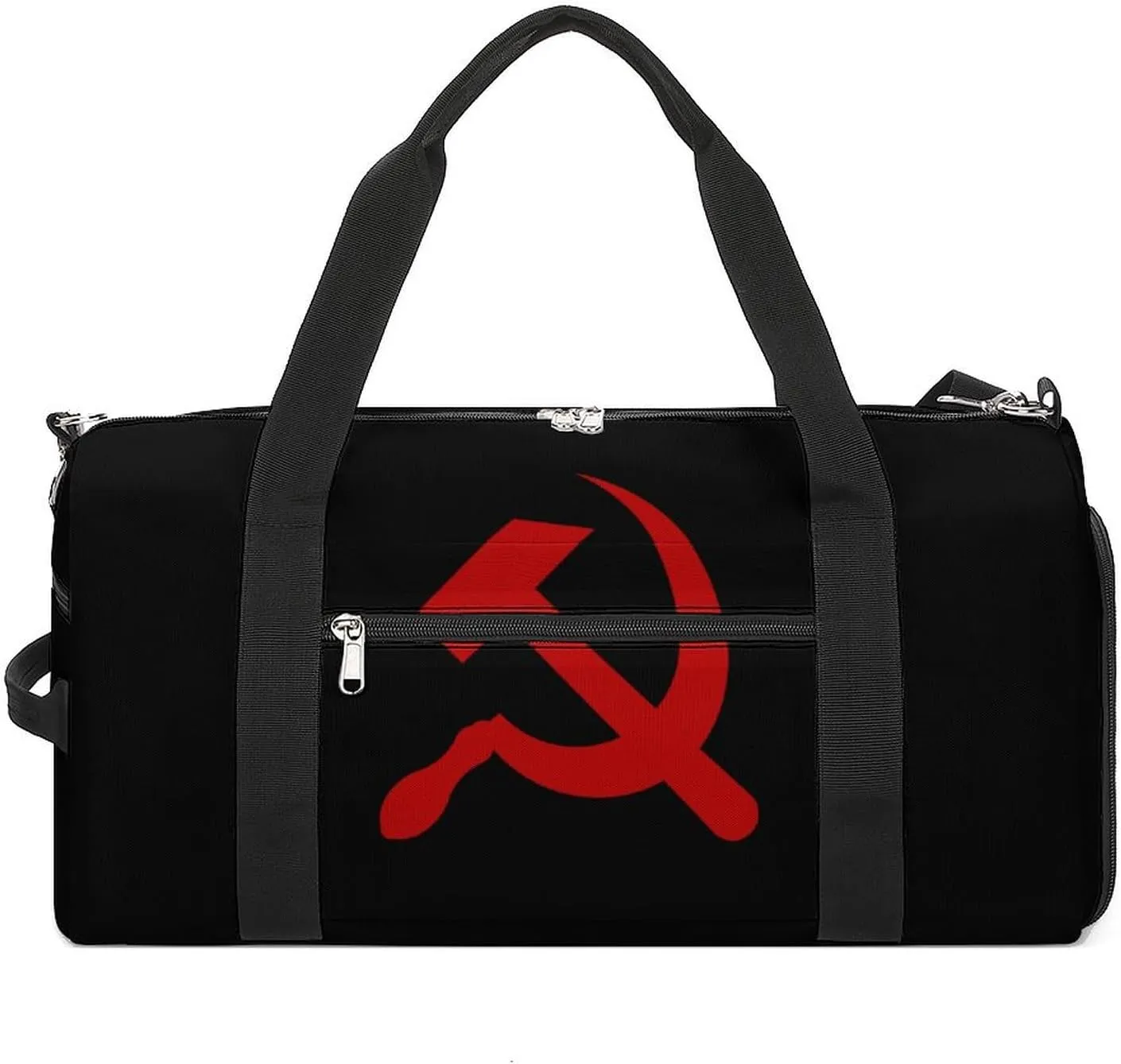 USSR Hammer Logo Gym Duffle Bag Waterproof Travel Bag Small for Sports and Weekend Getaway
