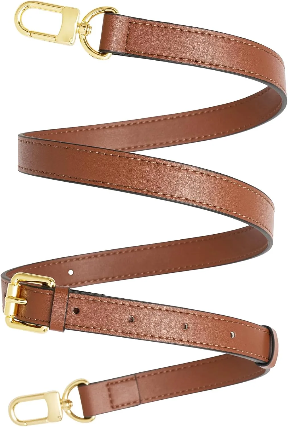 Vachetta Leather purse strap Genuine Leather Adjustable Replacement Strap for Shoulder Bag Handbag Purse