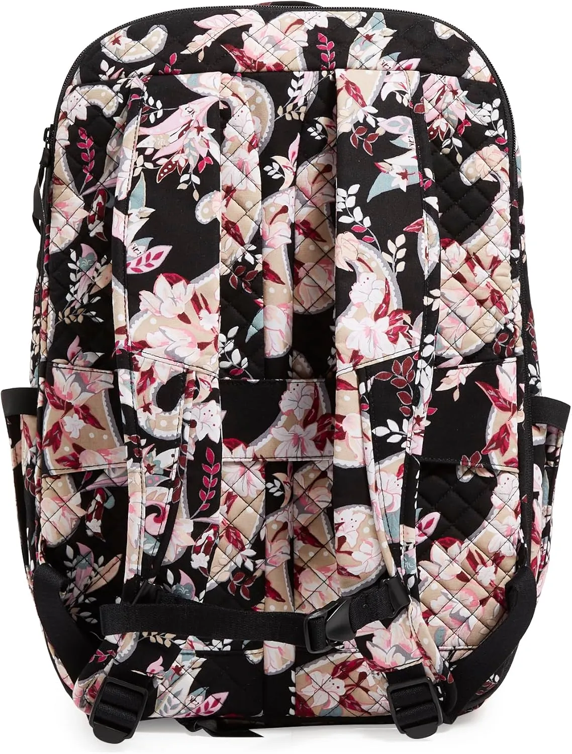 Vera Bradley Women's, Cotton Large Travel Backpack Travel Bag, Botanical Paisley, One Size