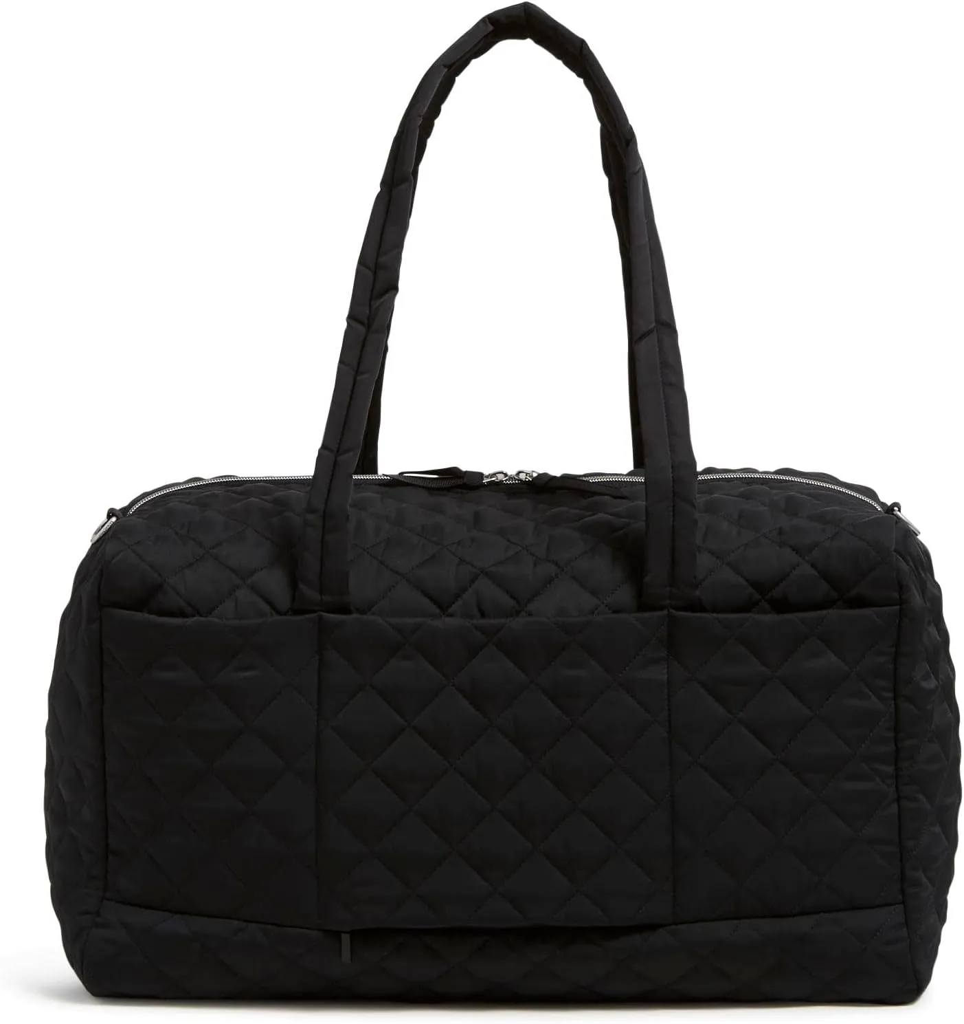Vera Bradley Women's Performance Twill Large Travel Duffle Bag, True Black, One Size