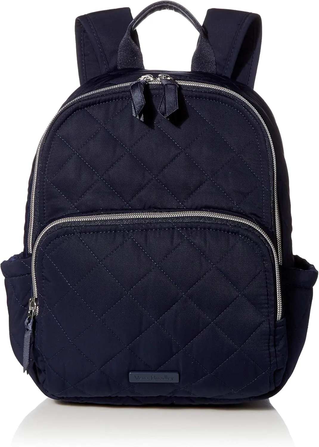 Vera Bradley Women's, Performance Twill Small Backpack, Classic Navy, One Size