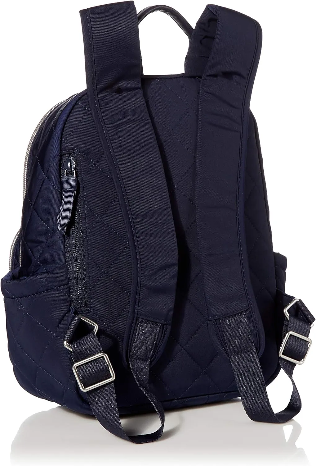 Vera Bradley Women's, Performance Twill Small Backpack, Classic Navy, One Size