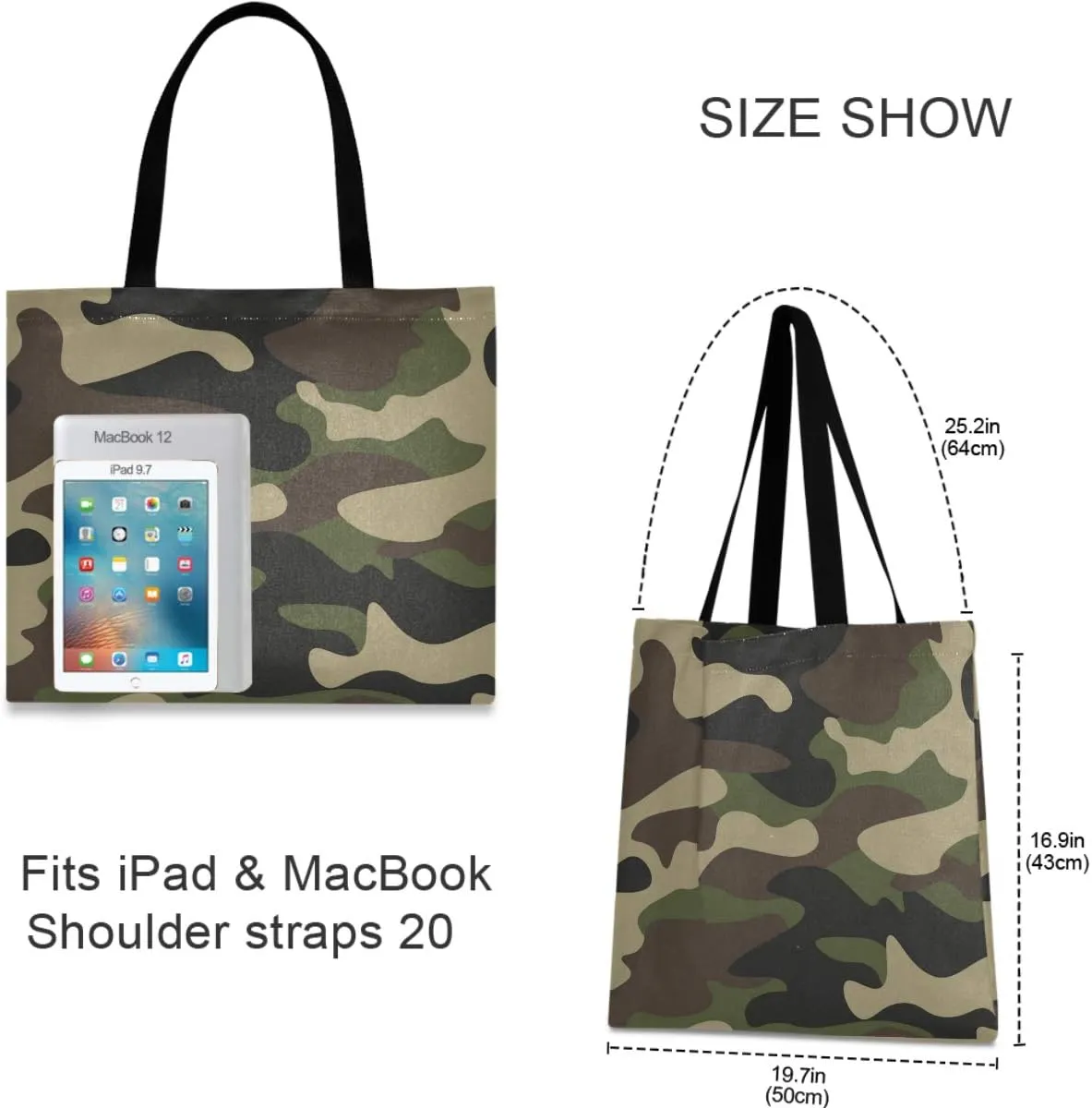 visesunny Fashion Floral Tote Bag with Interior Pocket Lightweight Travel Shoulder Bag Handbag Purse