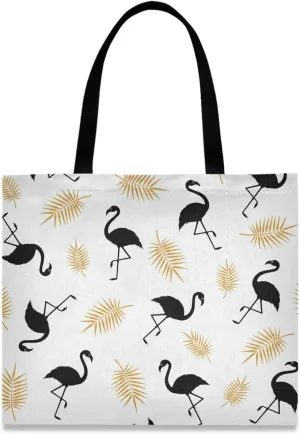 Visesunny Floral Beach Tote Stylish Travel Shopping Duty Bag with Long Handles