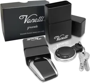 VONETTI Grande - Premium Key Fob Signal Blocker, Faraday Key Fob Protector, RFID Key Fob Protector, Faraday Box for Car Keys, Faraday Bag for Key Fob