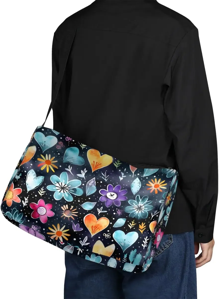 Weekend Bag Abstract Colorful Exquisite Prints Lightweight Carry On Duffel Bag Waterproof Gym Bag Pu Leather Duffle Bag for Workout Travel Sport