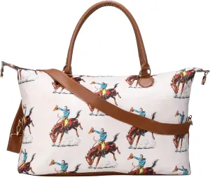 Weekender Bag Duffle Bag For Women Large Travel Tote Bag Overnight Weekend Bags With Shoulder Strap Cow Leopard Atzec…