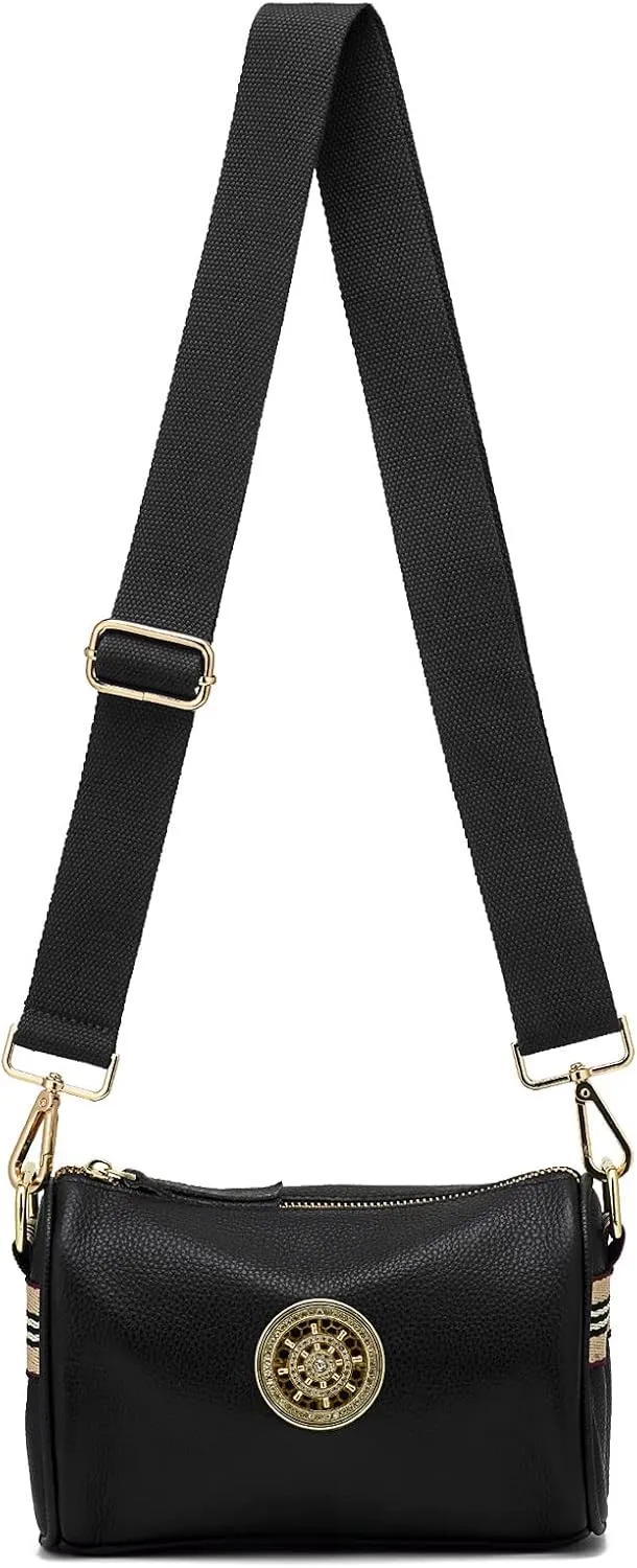 Wide Purse Straps Replacement Adjustable Crossbody Gold Hardware Canvas Shoulder Strap For Women