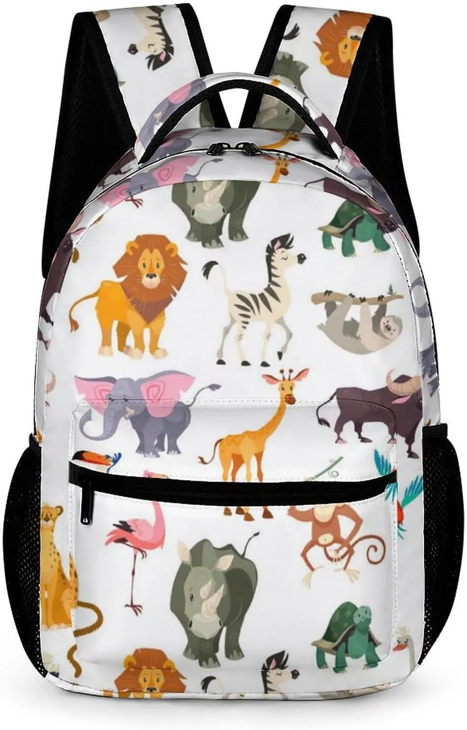 Wild Animals African Safari Travel Backpack Cute Daypack Laptops Back Pack Purse Computer Bag for Men Women
