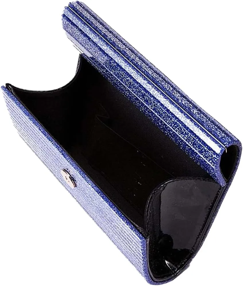 Women Envelope Chic Acrylic Stripe Evening Bag Party Crossbody Shoulder Bags Marble Clutch Purse