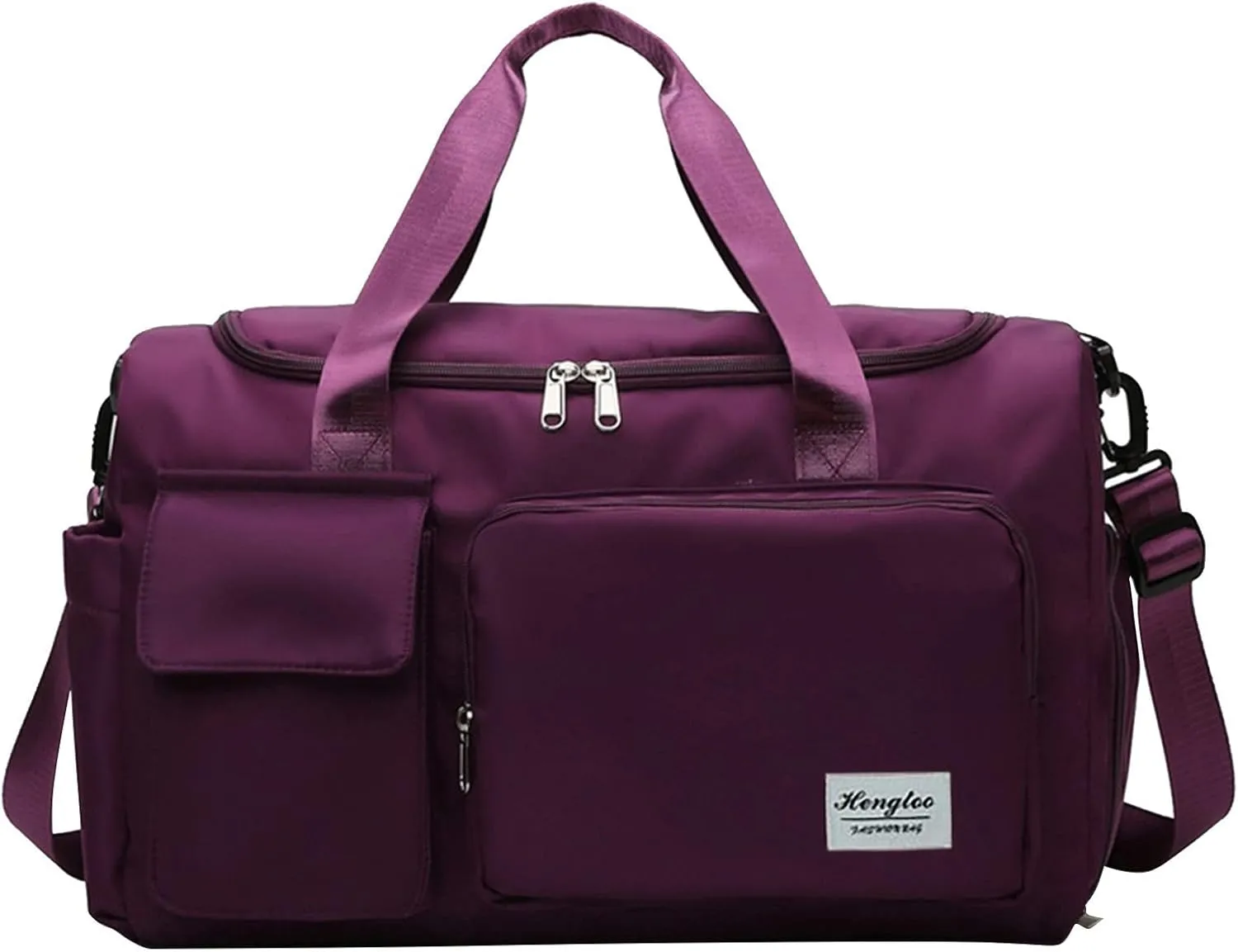 Women Gym Bag with Shoes Compartment,28L Travel Duffel Bags,Weekender Bag for Workout Sports Yoga Travel