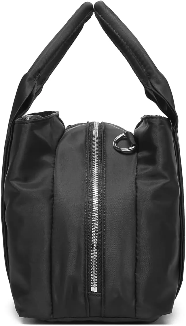 Women Men Universal Nylon Tote Bag Plain Shoulder Bag Crossbody Bag Work Gift Travel Daily Travel
