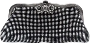 Women Rhinestone Evening Bag Bling Crystals Clutch Bag Bridal Wedding Purse Shoulder Bag With Chain Sparkling Handbag