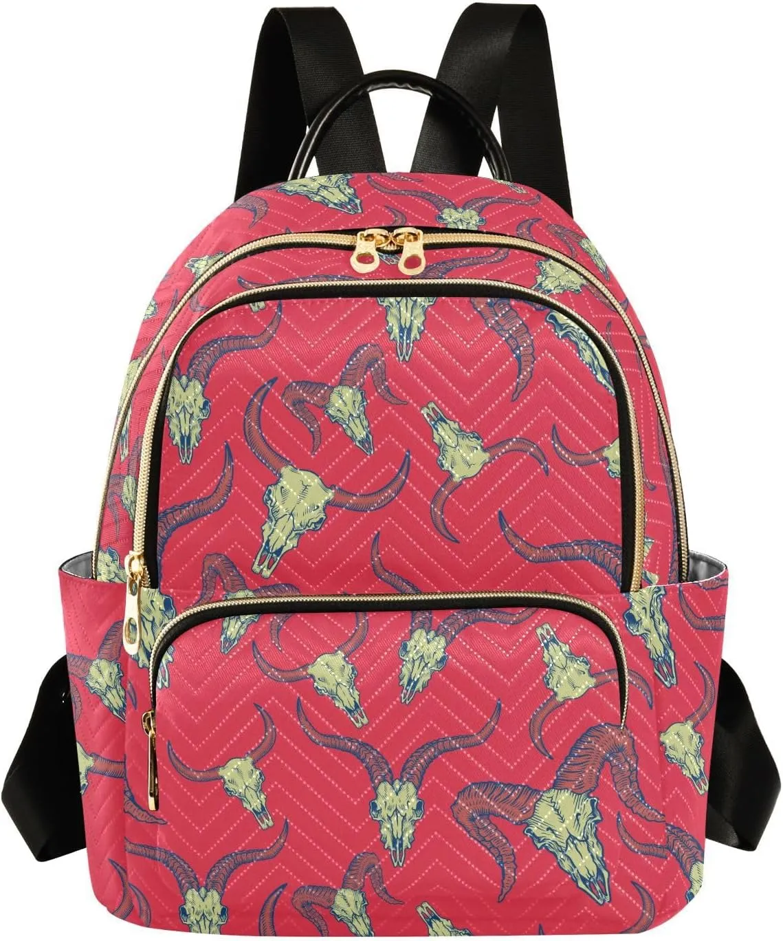 Women's Backpack Animal Stock Skulls Purse Fashion Ladies Shoulder Bag Casual College Travel Backpacks Bag Small