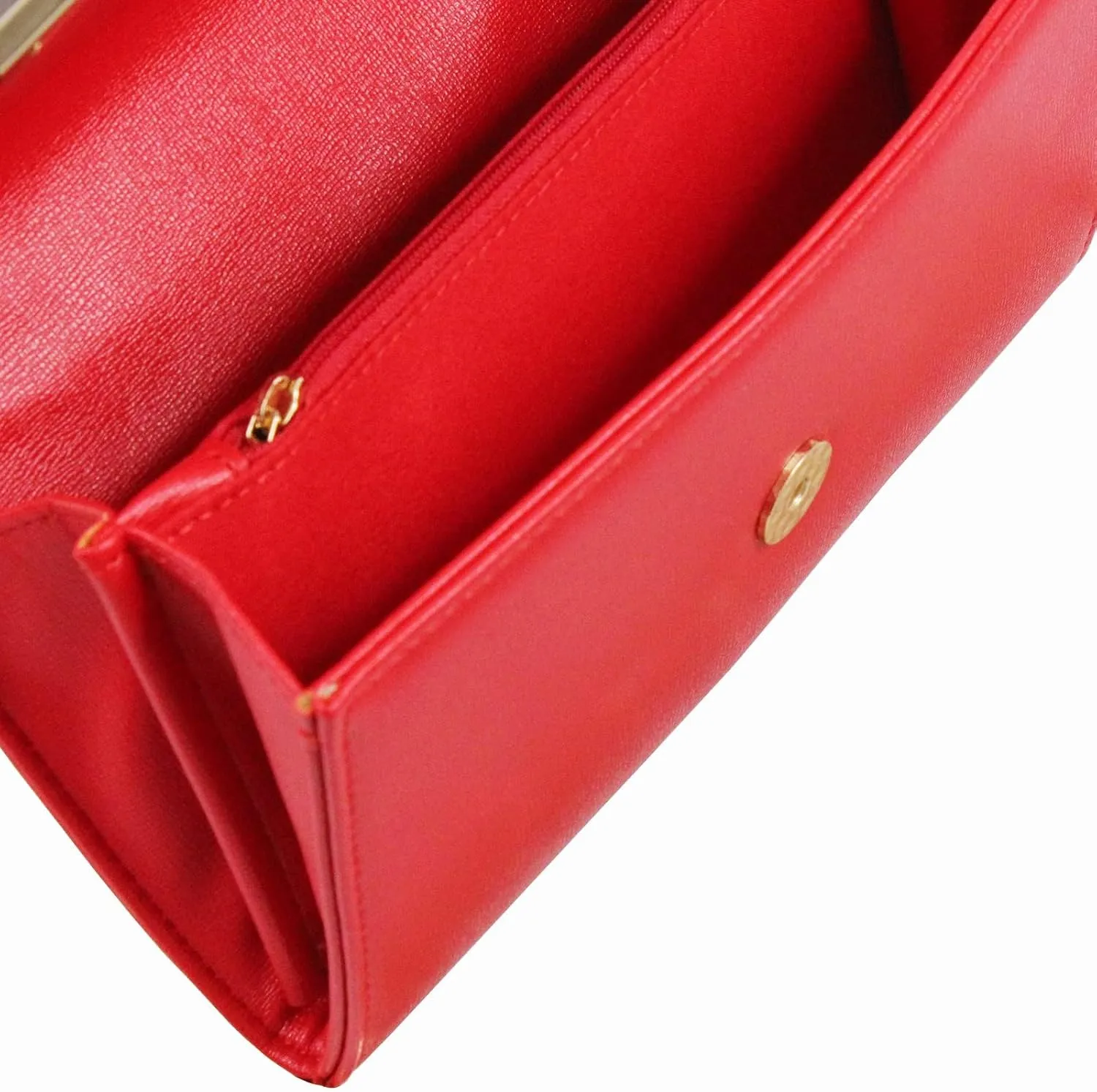 Women's Evening Bag ，Envelope Clutch Purse Handbag Detachable Chain Crossbody Bag for Women Wedding Party Shoulder Bag