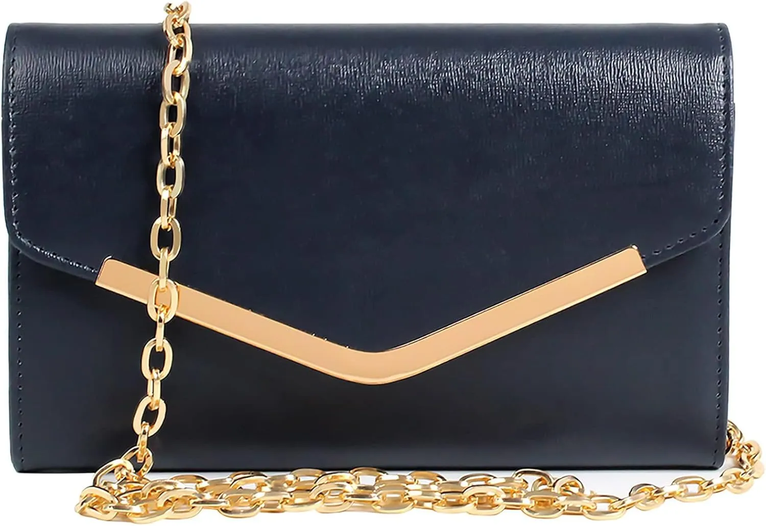 Women's Evening Bag ，Envelope Clutch Purse Handbag Detachable Chain Crossbody Bag for Women Wedding Party Shoulder Bag