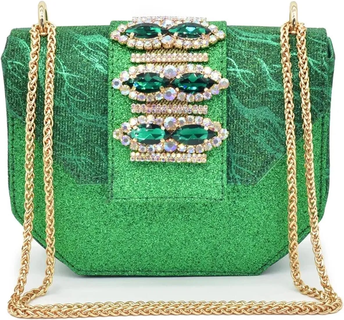 Women’s Luxury Rhinestone Embellished Wedding Shoes and Clutch Bag Set Italian Design Heels for Formal