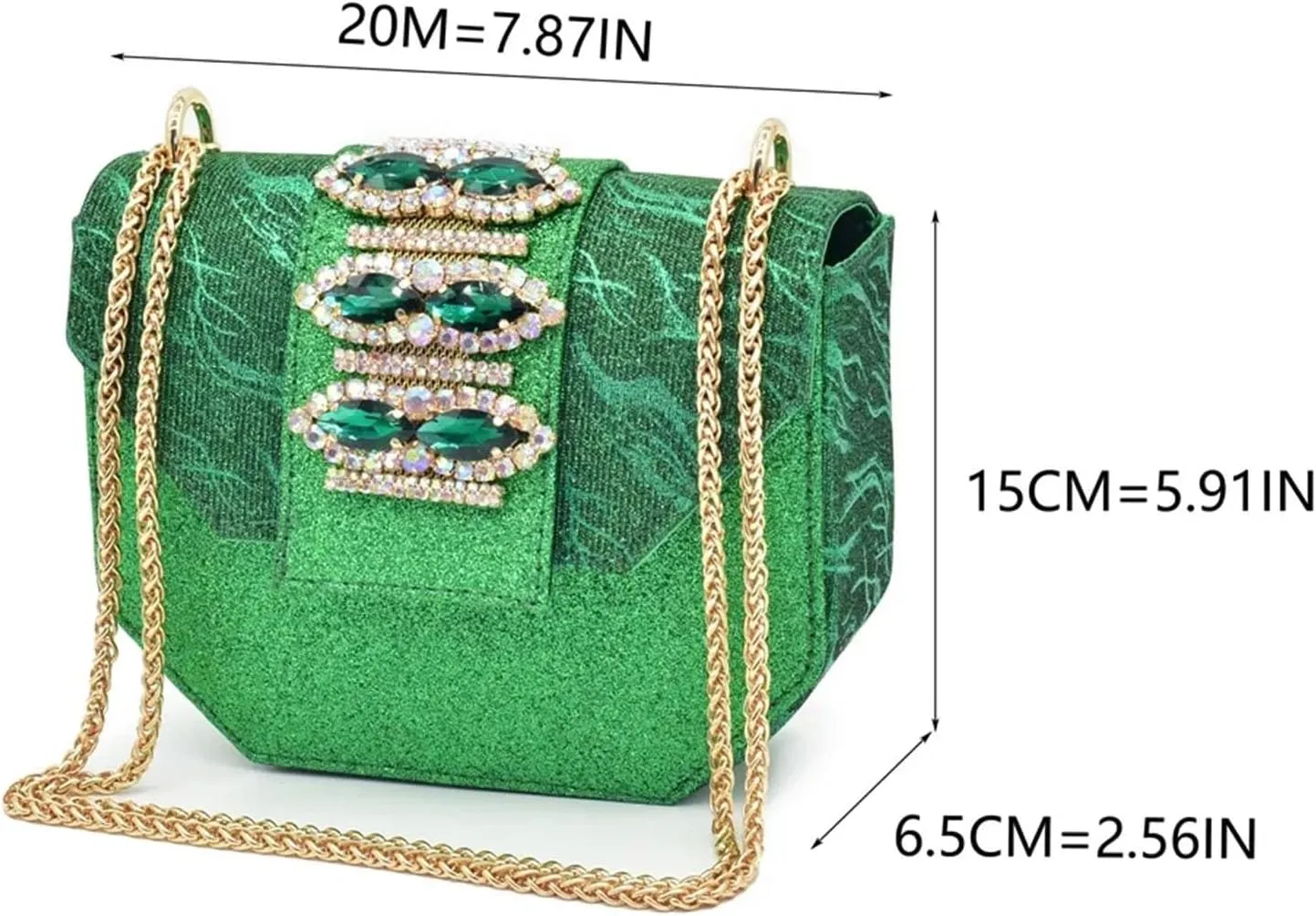 Women’s Luxury Rhinestone Embellished Wedding Shoes and Clutch Bag Set Italian Design Heels for Formal