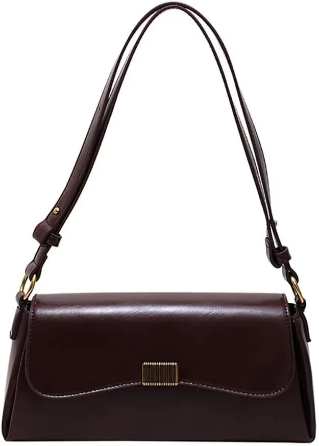 Women’s Shoulder Bag Designer Tote Bag Retro Clutch Purse Lightweight Top Handle Satchel Purse for Travel Shopping