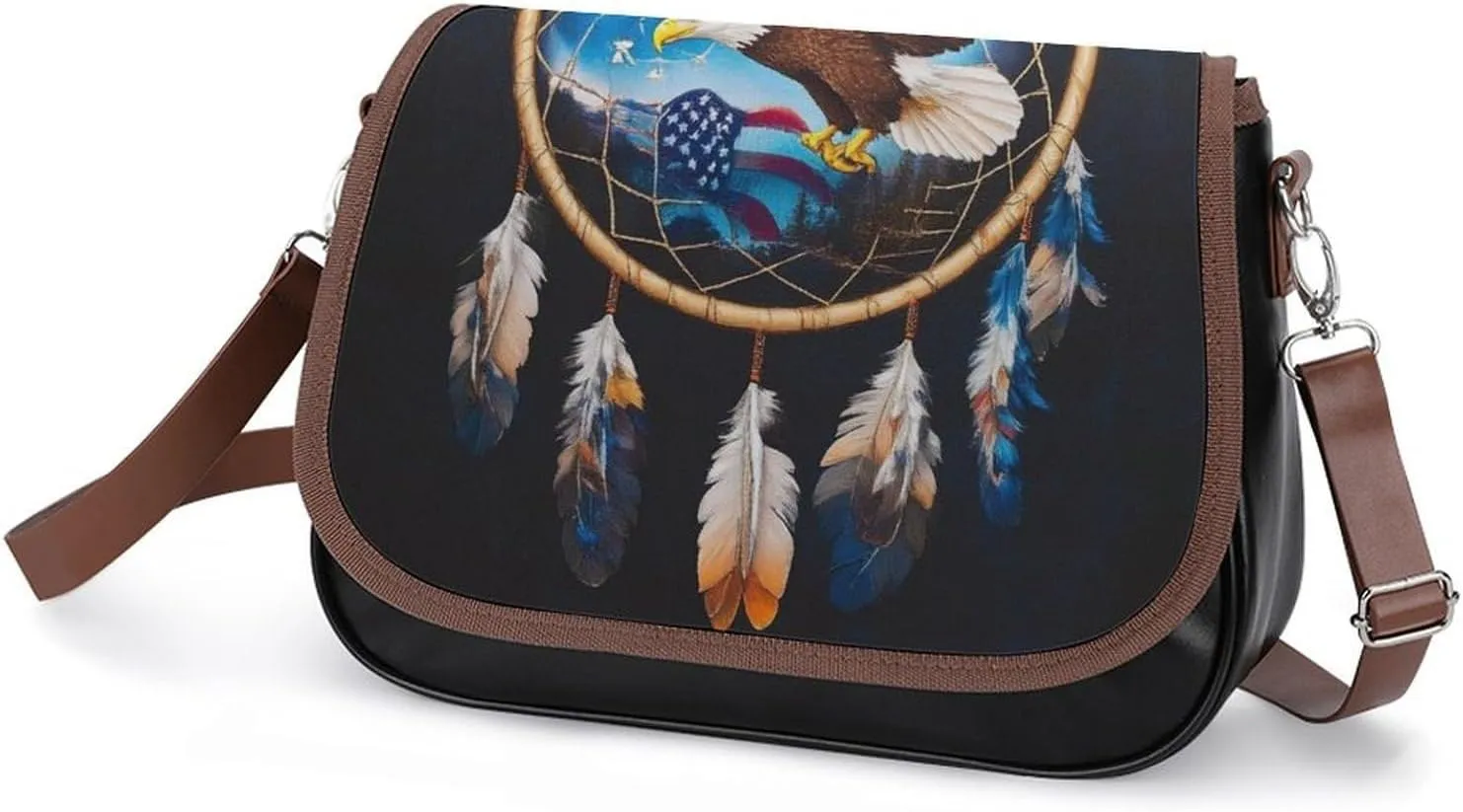 Womens Small Crossbody Purse with Adjustable Strap, Pu Leather Shoulder Bags for Travel Work