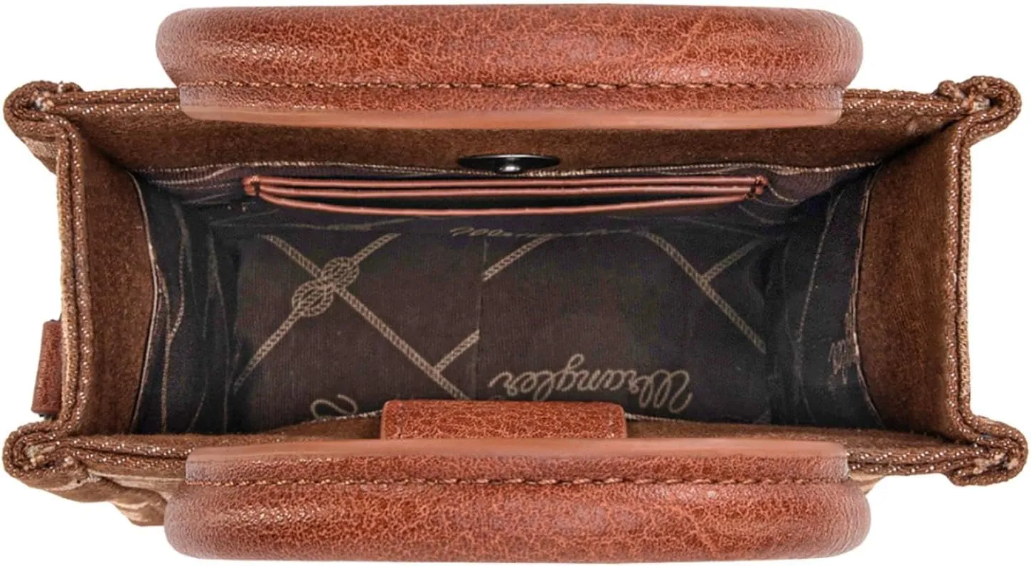 Wrangler Crossbody Bag for Women Top Handle Small Handbag and Aztec Tote Purse