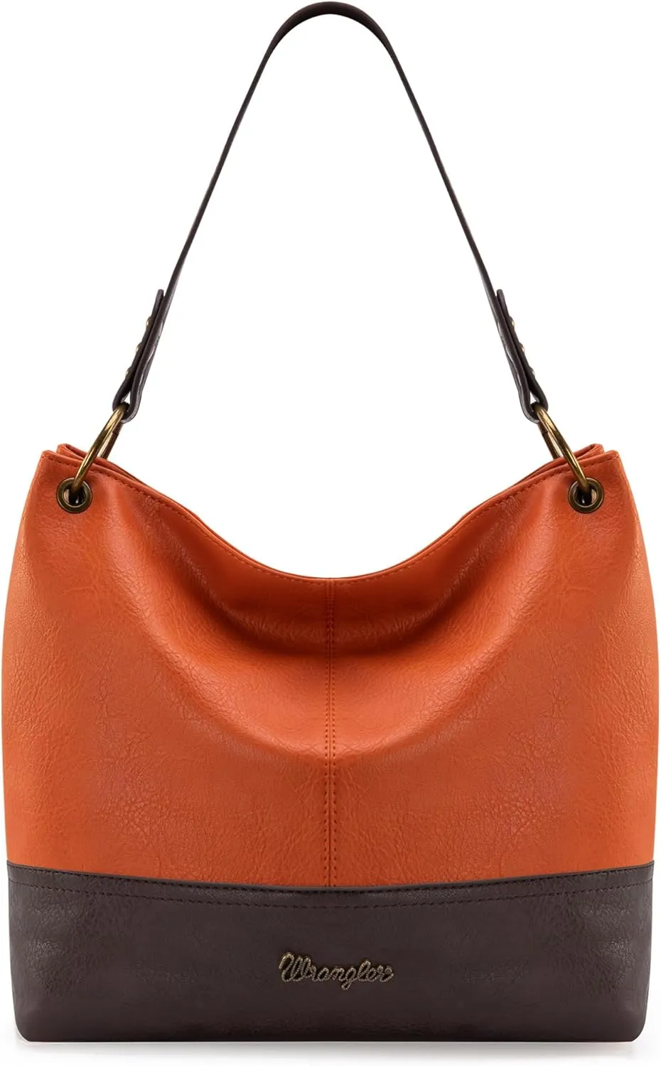 Wrangler Hobo Bags for Women Vegan Leather Top Handle Shoulder Purses and Handbags