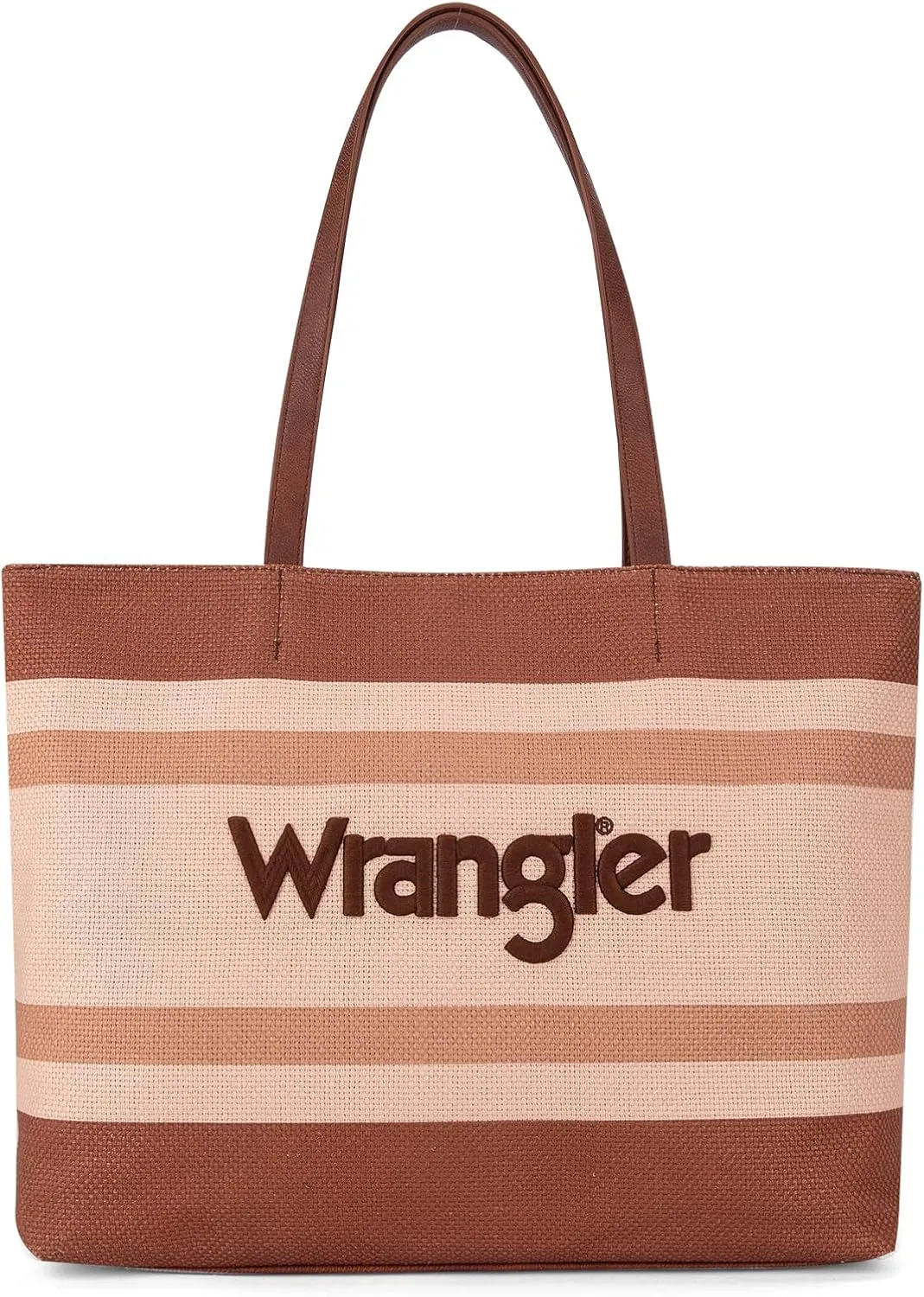 Wrangler Large Tote Bag for Women Shoulder Purse Bag with Zipper