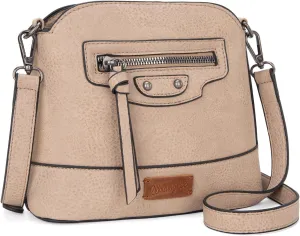Wrangler Small Crossbody Bags for Women Shoulder Cute Purses and Handbags with Adjustable Strap
