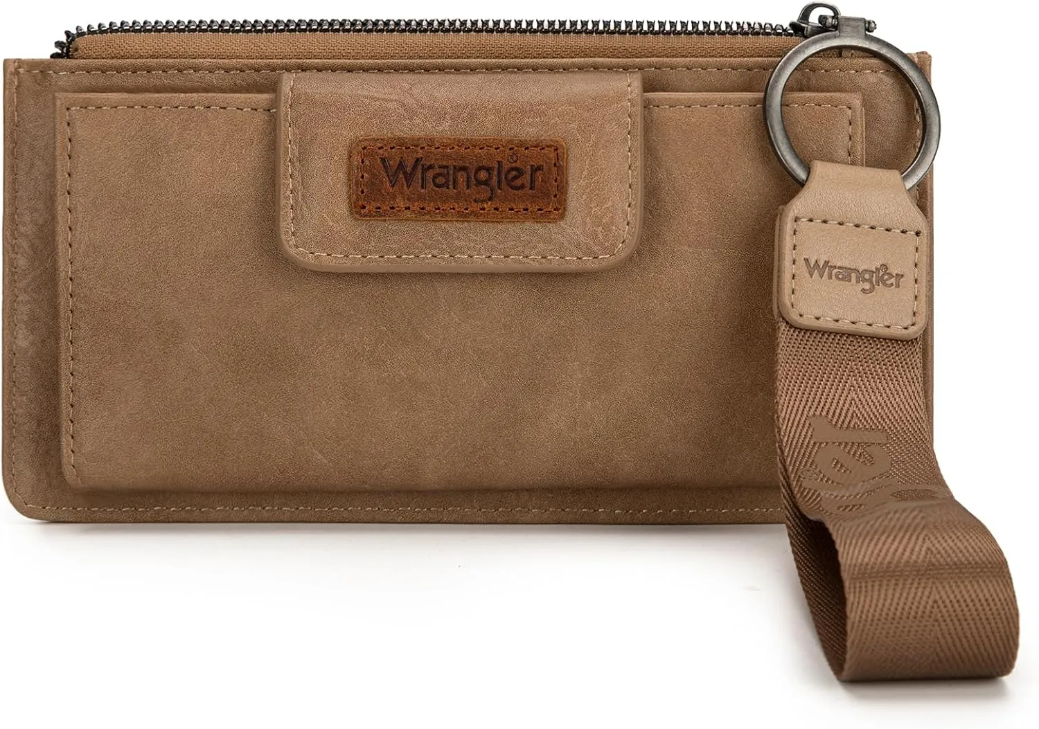 X Wrangler Wallet for Women Ladies Female Card Cases & Money Organizers Wristlet with Wallet Large Clutch with Coin Purse Smooth Zipper and Rfid Lining