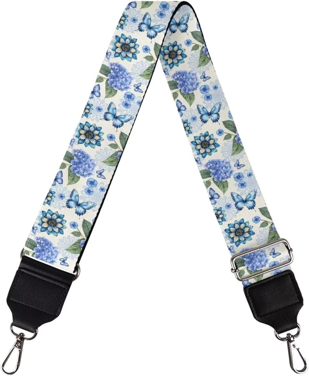 Xoenoiee Print Purse Strap Replacement Crossbody for Women Men Adjustable Wide Strap for Purses Shoulder Canvas Bag