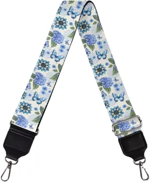 Xoenoiee Print Purse Strap Replacement Crossbody for Women Men Adjustable Wide Strap for Purses Shoulder Canvas Bag