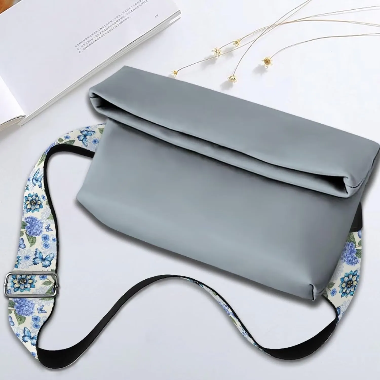 Xoenoiee Print Purse Strap Replacement Crossbody for Women Men Adjustable Wide Strap for Purses Shoulder Canvas Bag