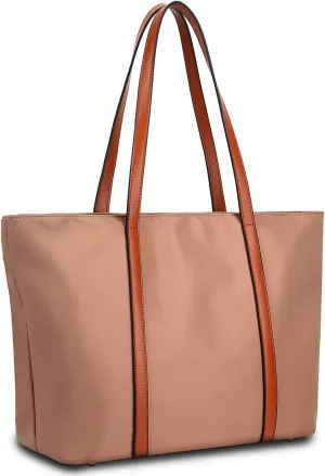 YALUXE Women's Nylon Tote Bags Large Capacity Shoulder Bags Work Handbags Purses