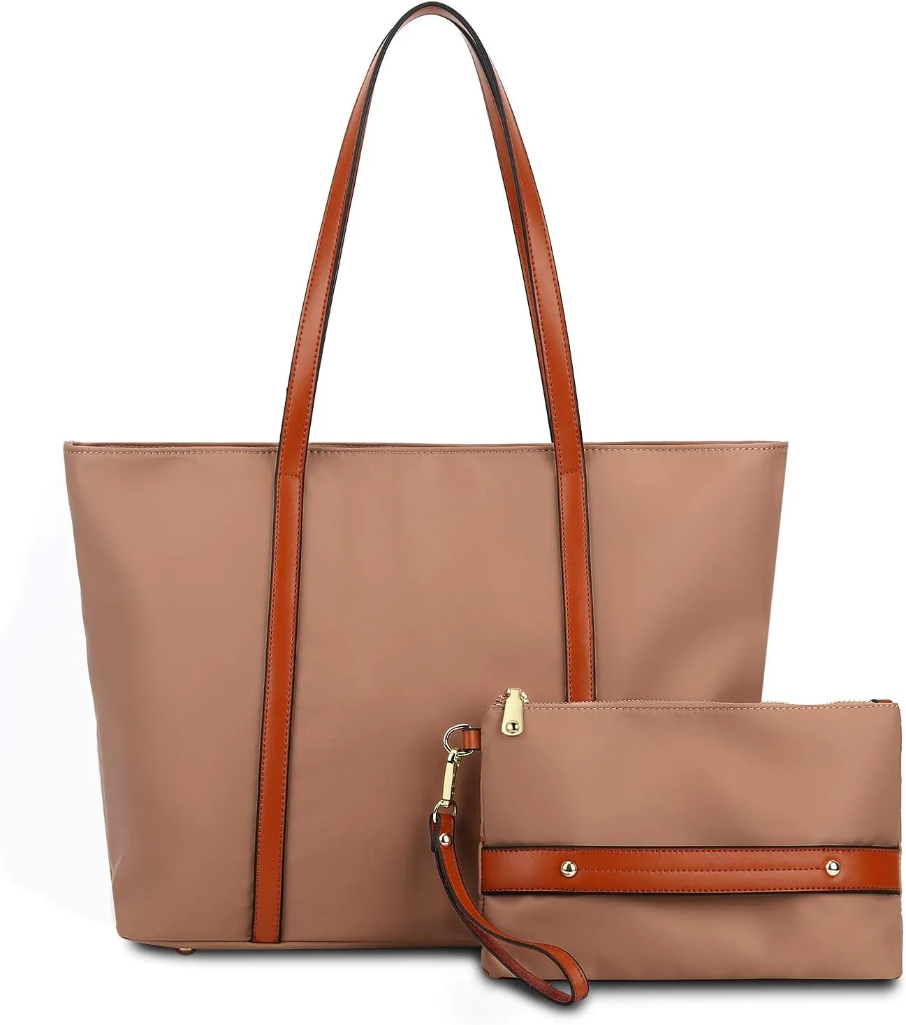 YALUXE Women's Nylon Tote Bags Large Capacity Shoulder Bags Work Handbags Purses