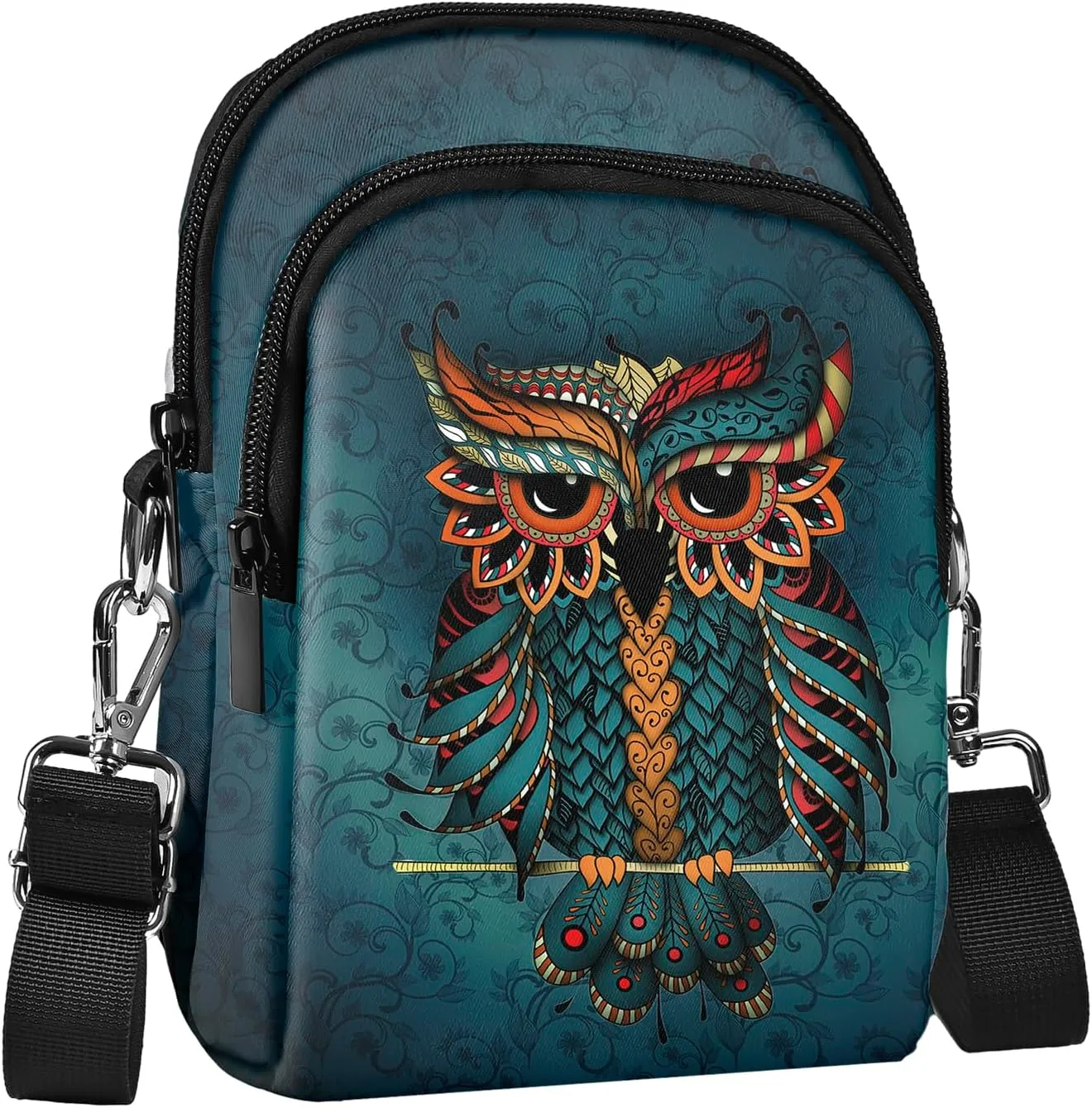 Yrebyou Crossbody Purse for Women Cell Phone Bag Small Lightweight Over Shoulder Bags with Adjustable Strap for Travel