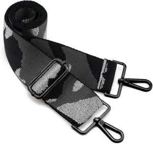 ZOOEASS Nickel Buckles Wide Shoulder Strap Adjustable Replacement Belt Gun Buckles Guitar Style Crossbody Bag Strap